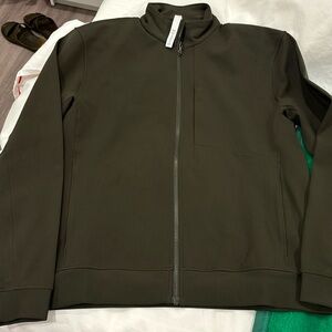 Lululemon men’s zipper jacket szXL olive green nylon